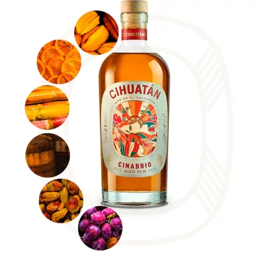 CIHUATÁN CINABRIO 40% 0,7 L