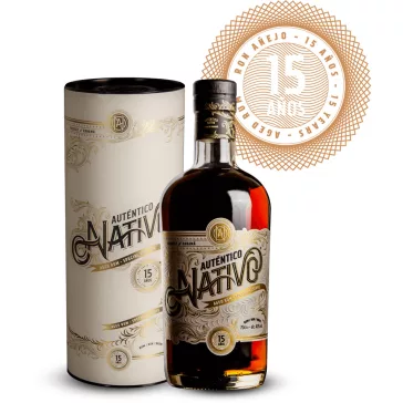 AUTÉNTICO NATIVO 15Y 40% 0,7 L