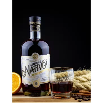AUTÉNTICO NATIVO 15Y 40% 0,7 L