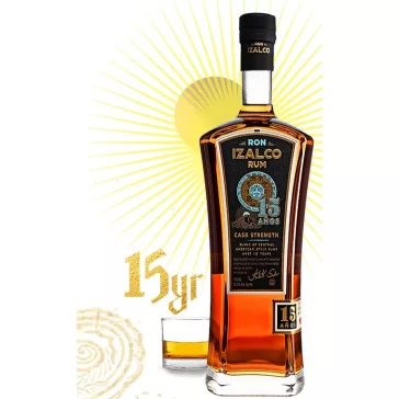 RON IZALCO 15Y CASK STRENGHT 55,3 % 0,7 L