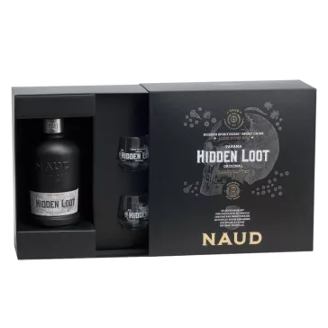 HIDDEN LOOT ORIGINAL 40% 0,7 L + 2 DB POHÁR