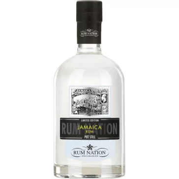 RUM NATION JAMAICA WHITE POT STILL 57% 0,7 L