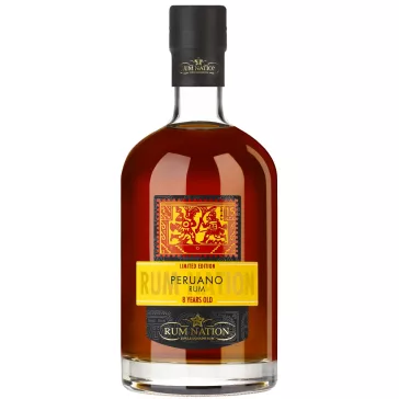 RUM NATION PERUANO 8Y 42% 0,7 L