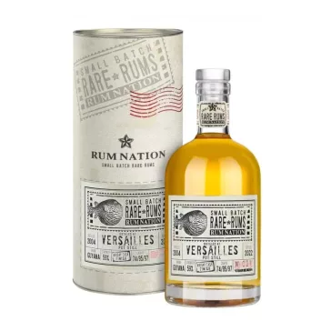   RUM NATION RARE RUMS - VERSAILLES 18Y 2004-22 WHISKY 59% 0,7 L
