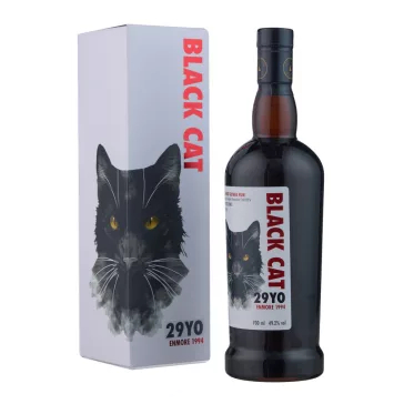 RUM BLACK CAT 29Y ENMORE 1994 49,2% 0,7 L