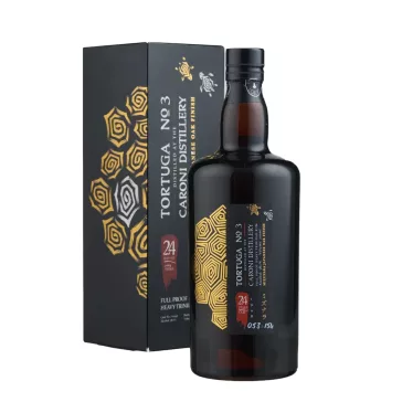 RUM CARONI 24Y TORTUGA 3 1998 58,1% 0,7 L