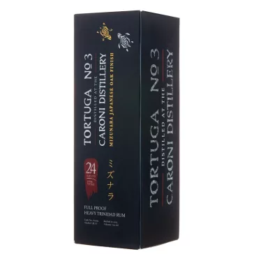 RUM CARONI 24Y TORTUGA 3 1998 58,1% 0,7 L