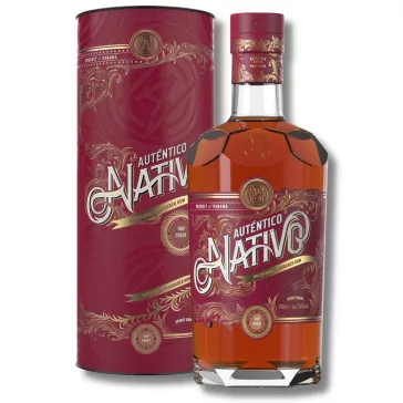 AUTÉNTICO NATIVO OVERPROOF 54% 0,7 L + DÍSZDOBOZ