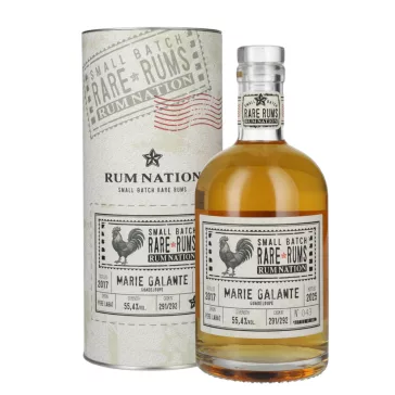 RUM NATION RARE RUMS - MARIE GALANTE GUADELOUPE 55,4% 0,7 L