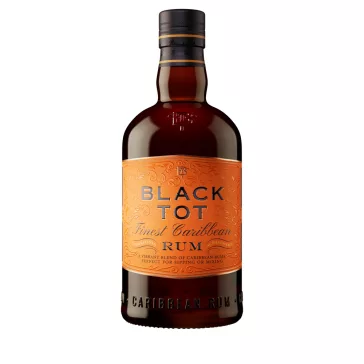 BLACK TOT FINEST CARIBBEAN RUM 46,2% 0,7 L