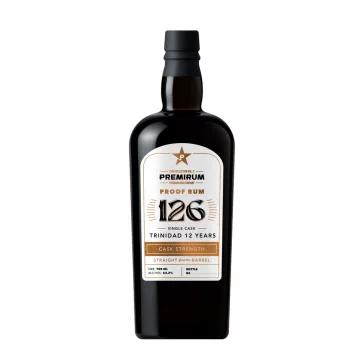 PREMIRUM PROOF RUM 126 TRINIDAD 63,2% 0,7 L