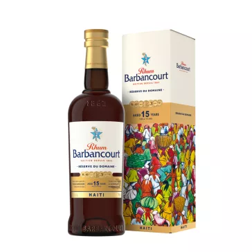 RHUM BARBANCOURT 15Y ESTATE RESERVE 43% 0,7 L