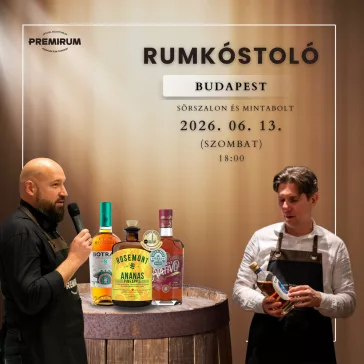 RUMKÓSTOLÓ - BUDAPEST /06. 13. 18:00/