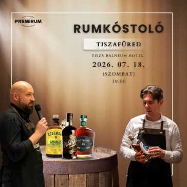 RUMKÓSTOLÓ - TISZAFÜRED /07. 18. 19:00/
